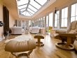 An internal view of the full length Orangery